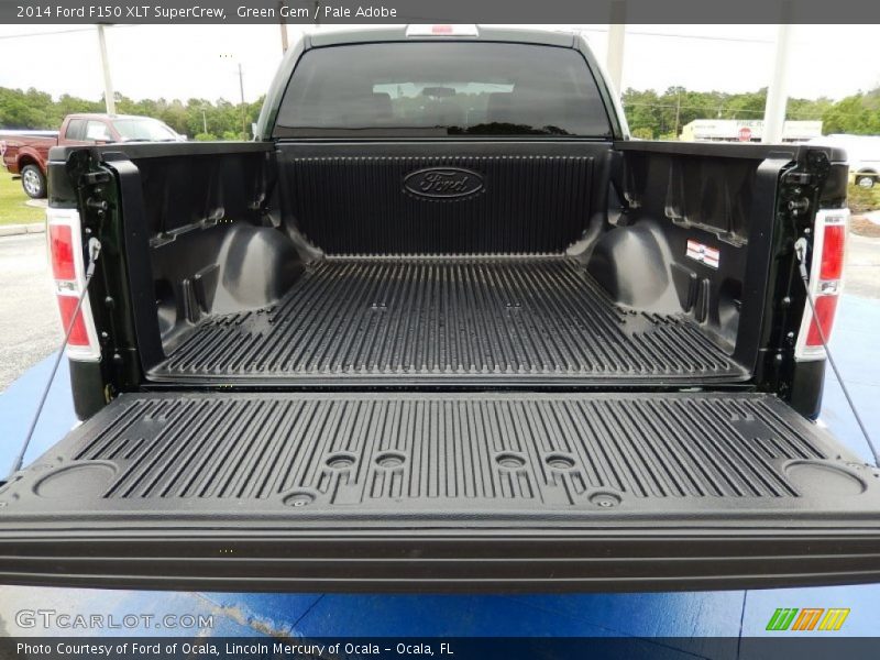 Green Gem / Pale Adobe 2014 Ford F150 XLT SuperCrew
