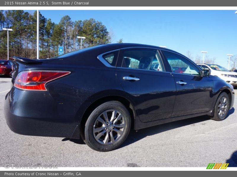 Storm Blue / Charcoal 2015 Nissan Altima 2.5 S