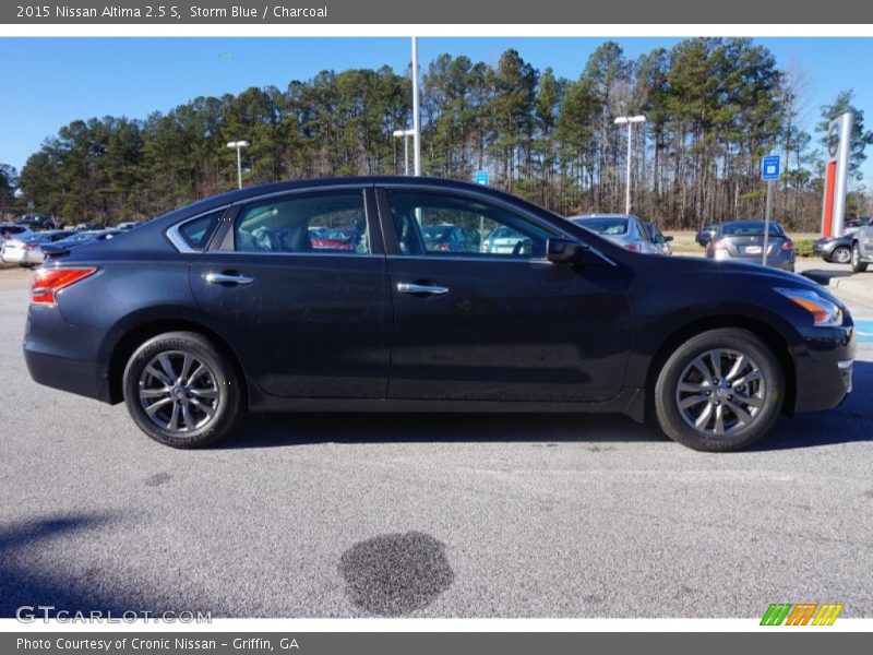 Storm Blue / Charcoal 2015 Nissan Altima 2.5 S