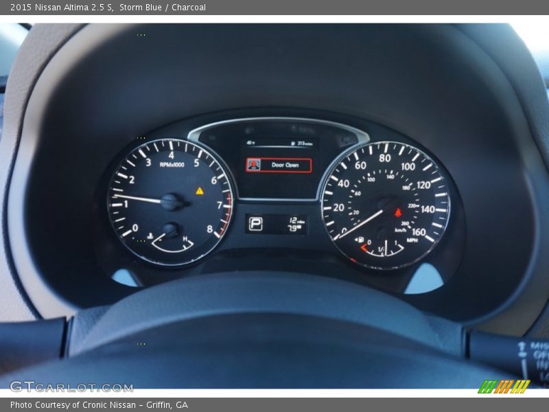 Storm Blue / Charcoal 2015 Nissan Altima 2.5 S