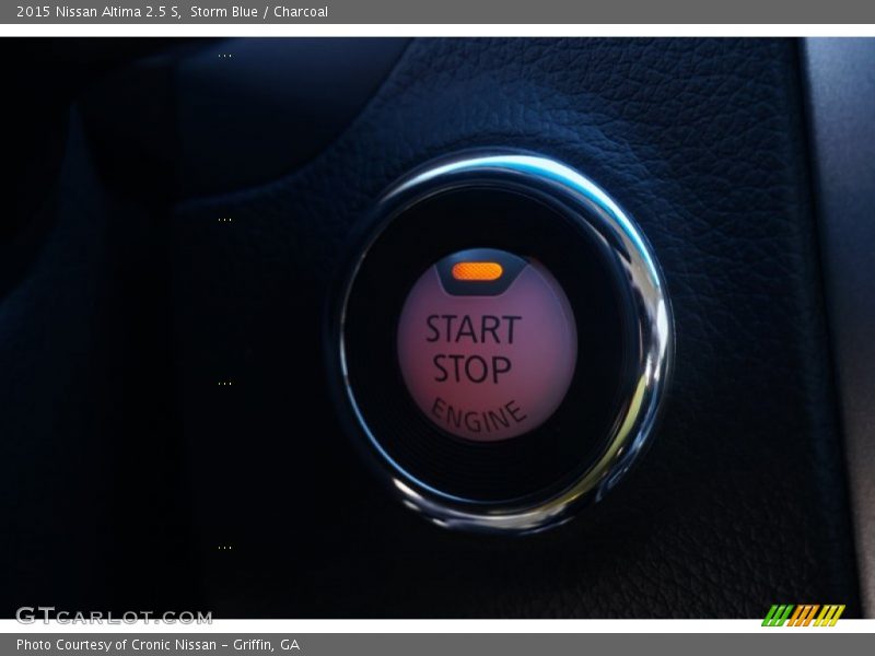 Storm Blue / Charcoal 2015 Nissan Altima 2.5 S