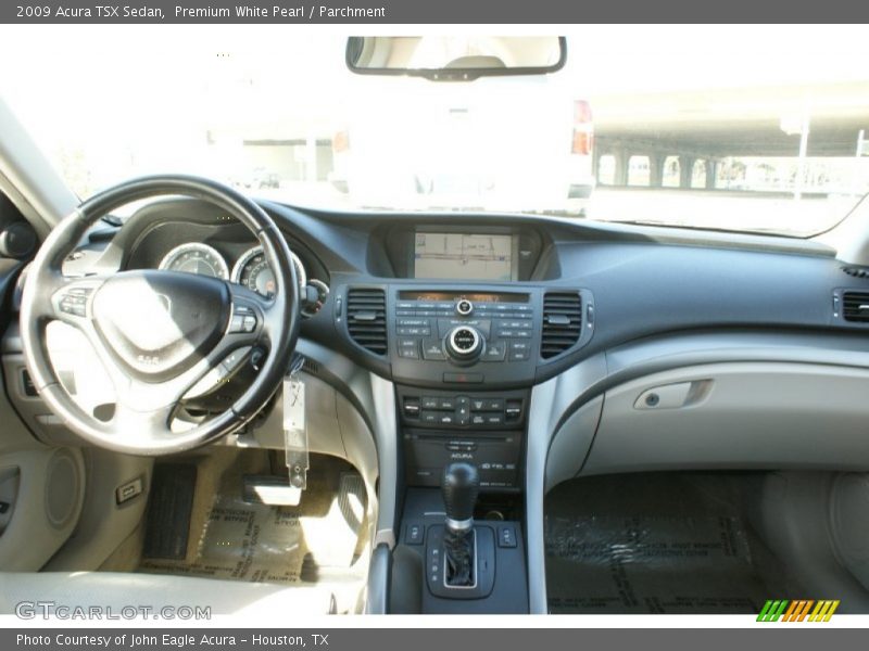 Premium White Pearl / Parchment 2009 Acura TSX Sedan