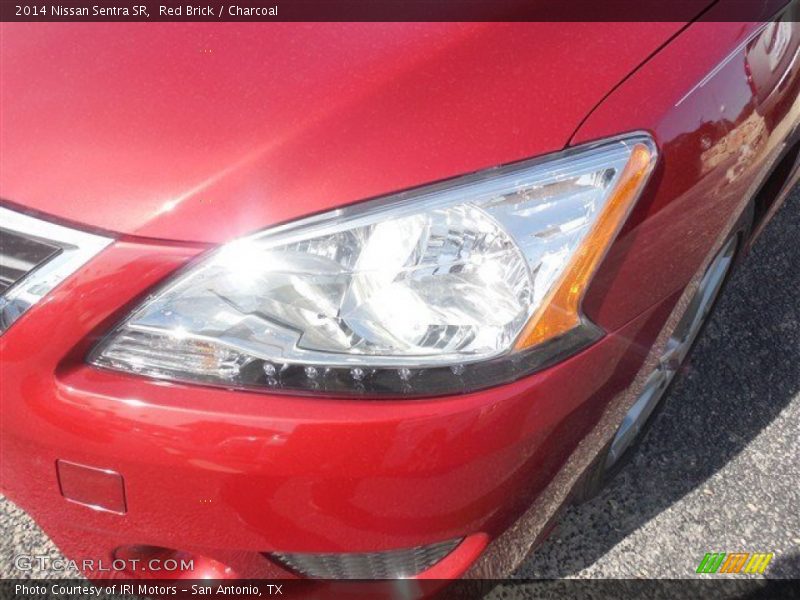 Red Brick / Charcoal 2014 Nissan Sentra SR