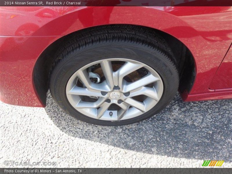 Red Brick / Charcoal 2014 Nissan Sentra SR