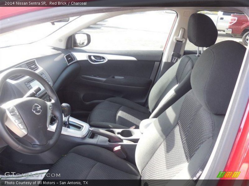 Red Brick / Charcoal 2014 Nissan Sentra SR