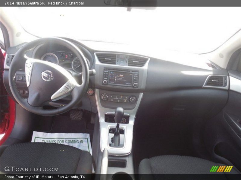 Red Brick / Charcoal 2014 Nissan Sentra SR