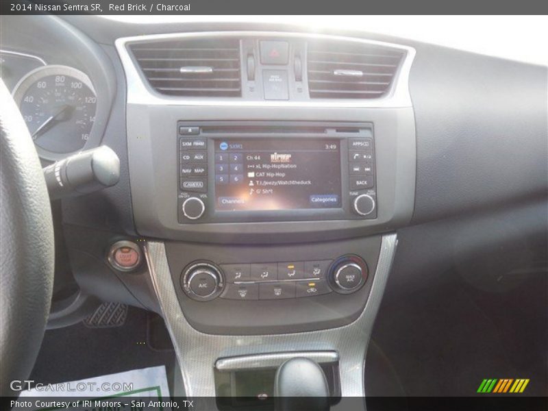 Red Brick / Charcoal 2014 Nissan Sentra SR