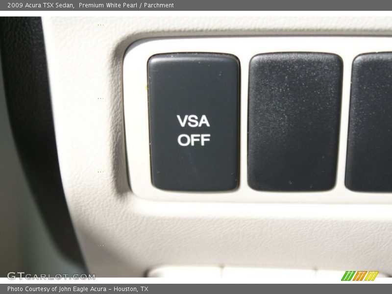 Premium White Pearl / Parchment 2009 Acura TSX Sedan