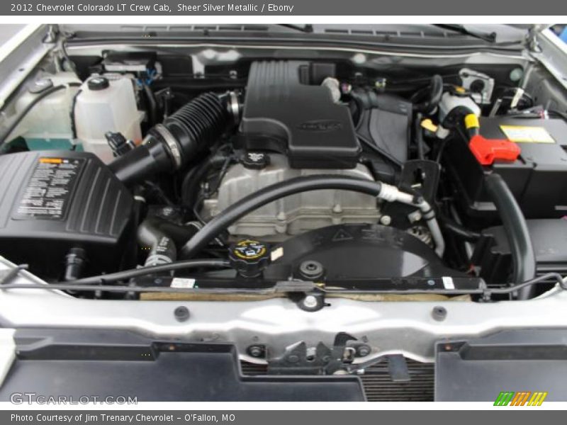 Sheer Silver Metallic / Ebony 2012 Chevrolet Colorado LT Crew Cab