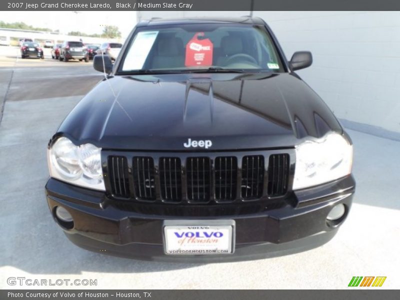 Black / Medium Slate Gray 2007 Jeep Grand Cherokee Laredo