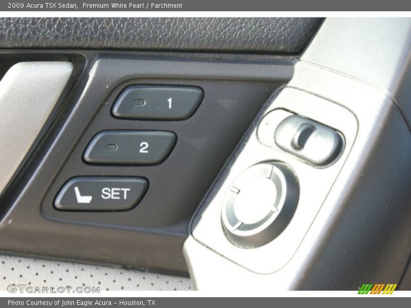 Premium White Pearl / Parchment 2009 Acura TSX Sedan