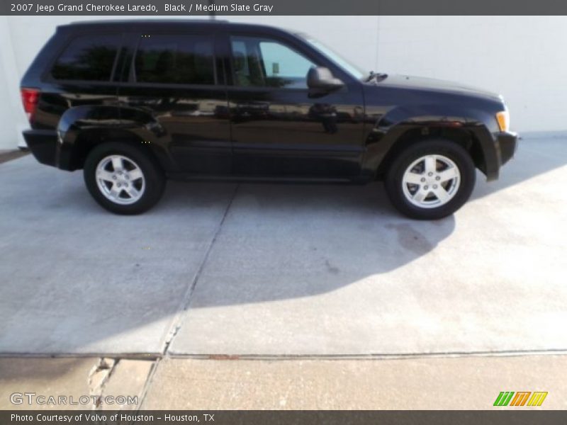 Black / Medium Slate Gray 2007 Jeep Grand Cherokee Laredo