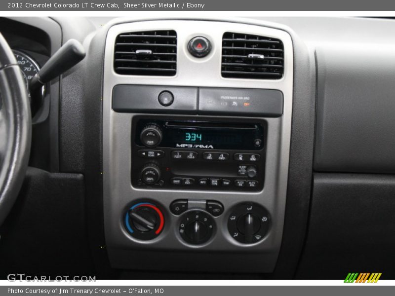 Sheer Silver Metallic / Ebony 2012 Chevrolet Colorado LT Crew Cab