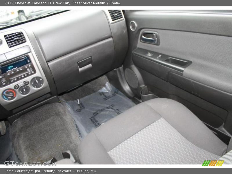 Sheer Silver Metallic / Ebony 2012 Chevrolet Colorado LT Crew Cab