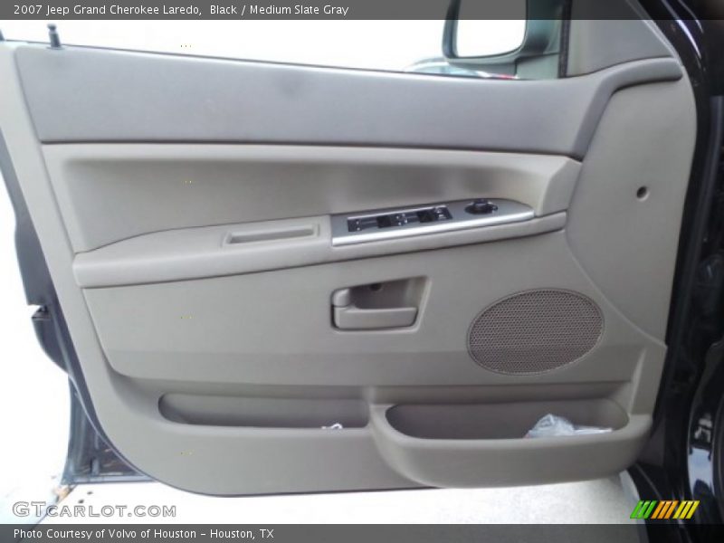 Black / Medium Slate Gray 2007 Jeep Grand Cherokee Laredo