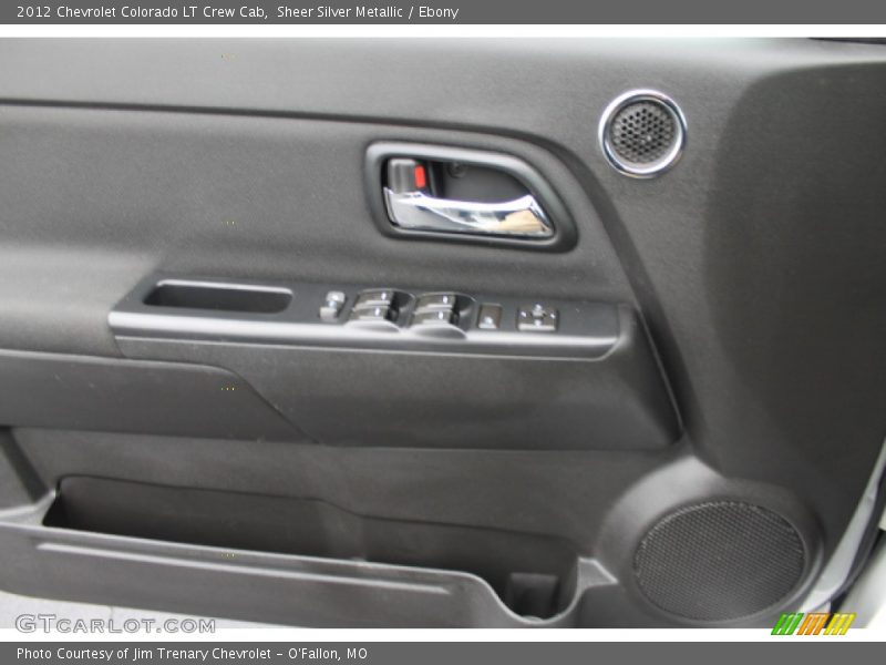 Sheer Silver Metallic / Ebony 2012 Chevrolet Colorado LT Crew Cab
