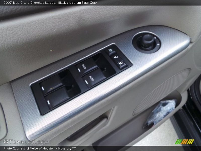 Black / Medium Slate Gray 2007 Jeep Grand Cherokee Laredo