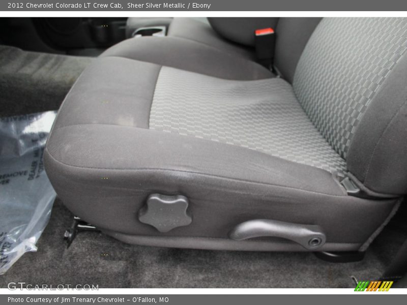 Sheer Silver Metallic / Ebony 2012 Chevrolet Colorado LT Crew Cab