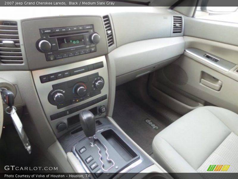 Black / Medium Slate Gray 2007 Jeep Grand Cherokee Laredo