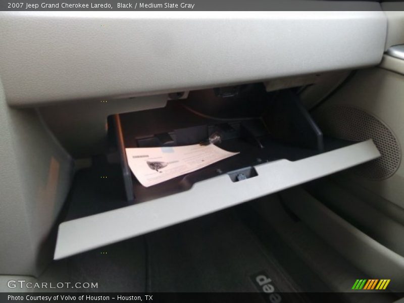 Black / Medium Slate Gray 2007 Jeep Grand Cherokee Laredo