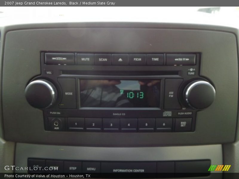 Black / Medium Slate Gray 2007 Jeep Grand Cherokee Laredo