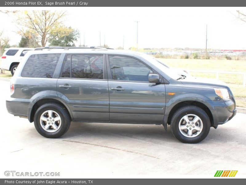 Sage Brush Pearl / Gray 2006 Honda Pilot EX