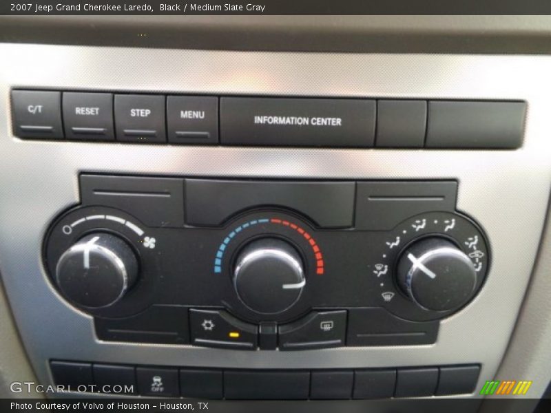 Black / Medium Slate Gray 2007 Jeep Grand Cherokee Laredo