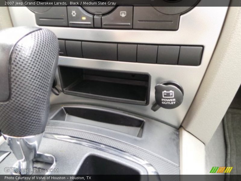 Black / Medium Slate Gray 2007 Jeep Grand Cherokee Laredo