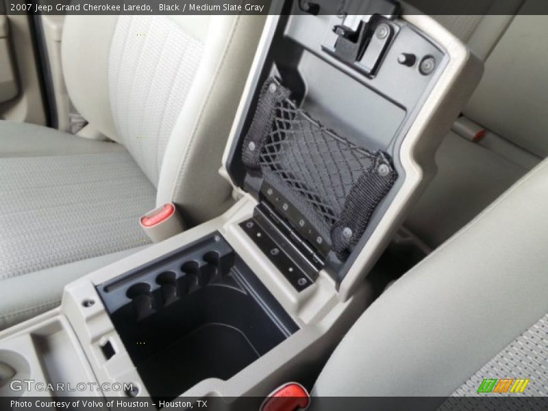 Black / Medium Slate Gray 2007 Jeep Grand Cherokee Laredo