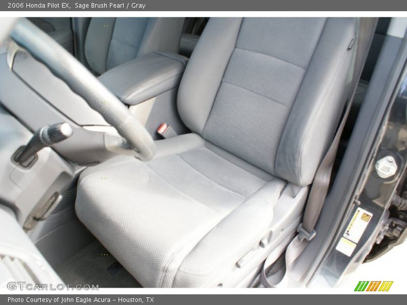 Sage Brush Pearl / Gray 2006 Honda Pilot EX