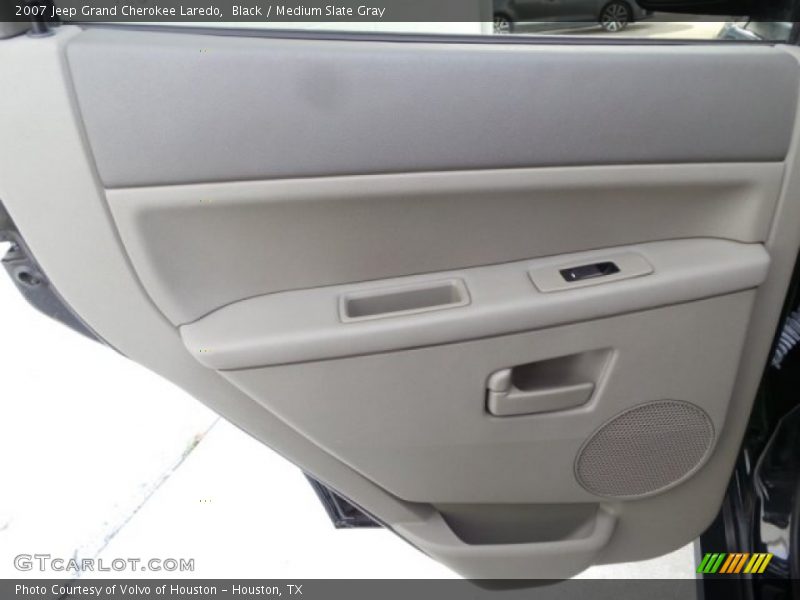 Black / Medium Slate Gray 2007 Jeep Grand Cherokee Laredo