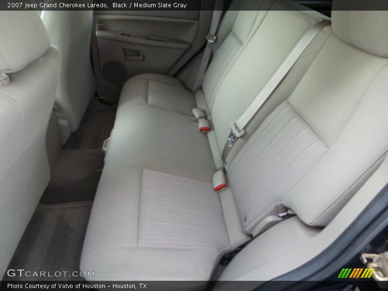 Black / Medium Slate Gray 2007 Jeep Grand Cherokee Laredo