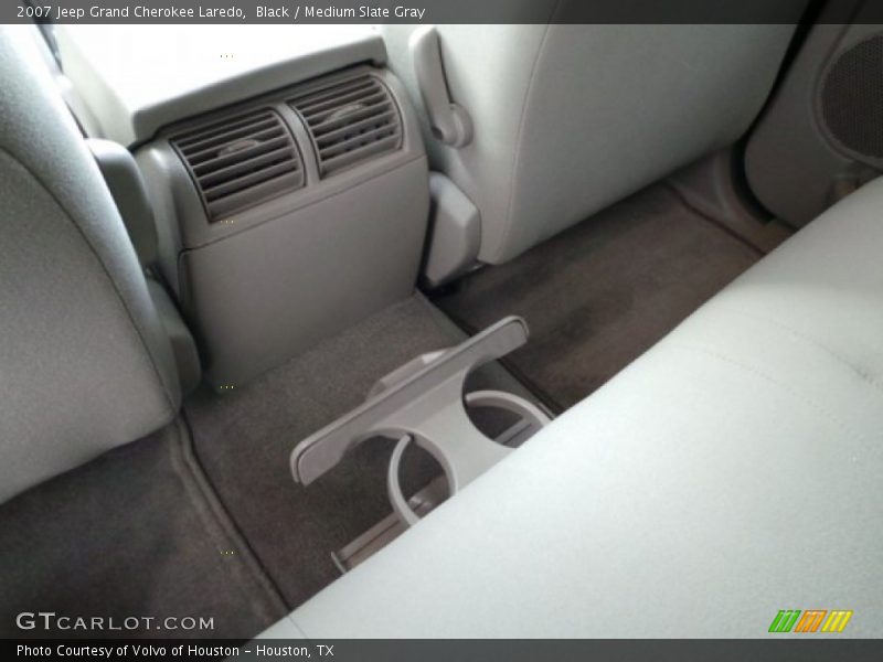 Black / Medium Slate Gray 2007 Jeep Grand Cherokee Laredo