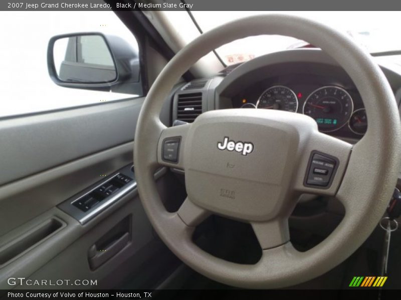 Black / Medium Slate Gray 2007 Jeep Grand Cherokee Laredo