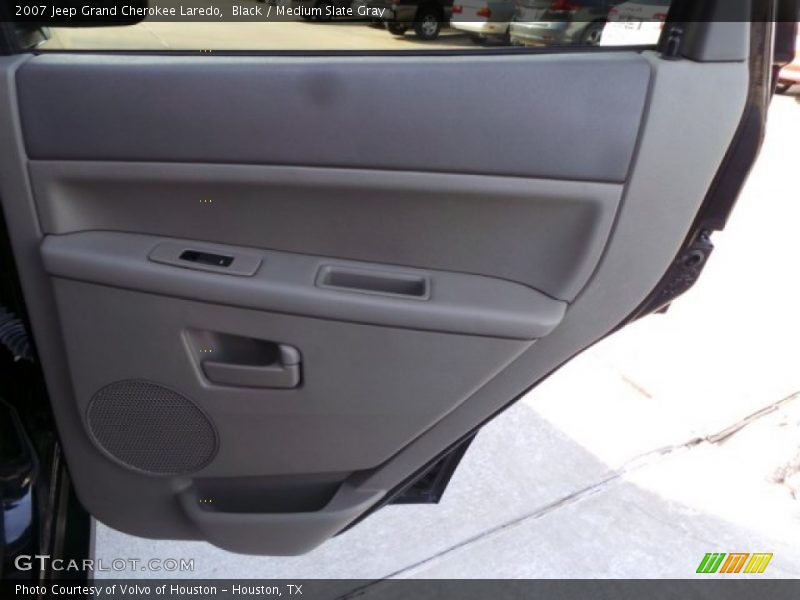 Black / Medium Slate Gray 2007 Jeep Grand Cherokee Laredo