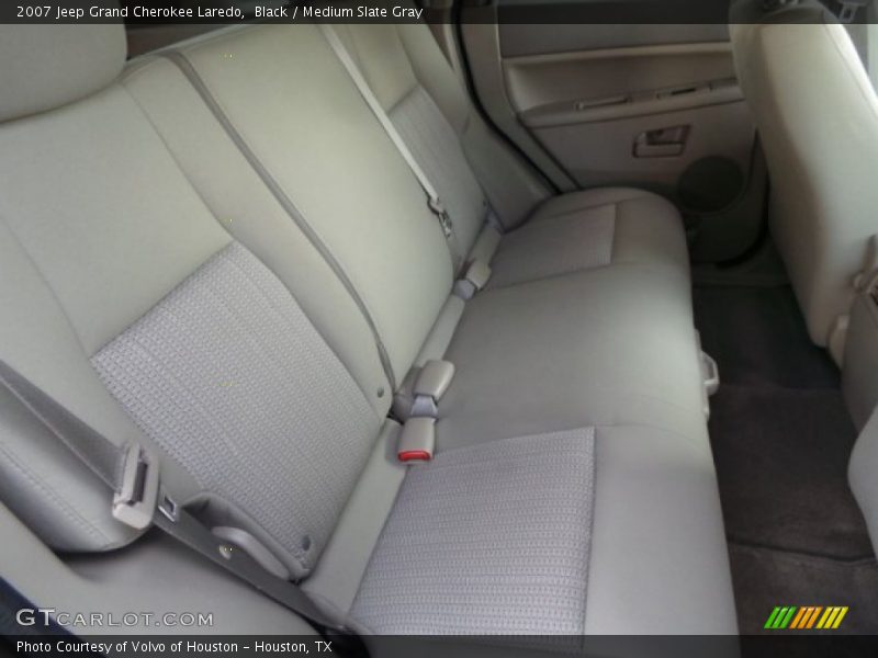 Black / Medium Slate Gray 2007 Jeep Grand Cherokee Laredo
