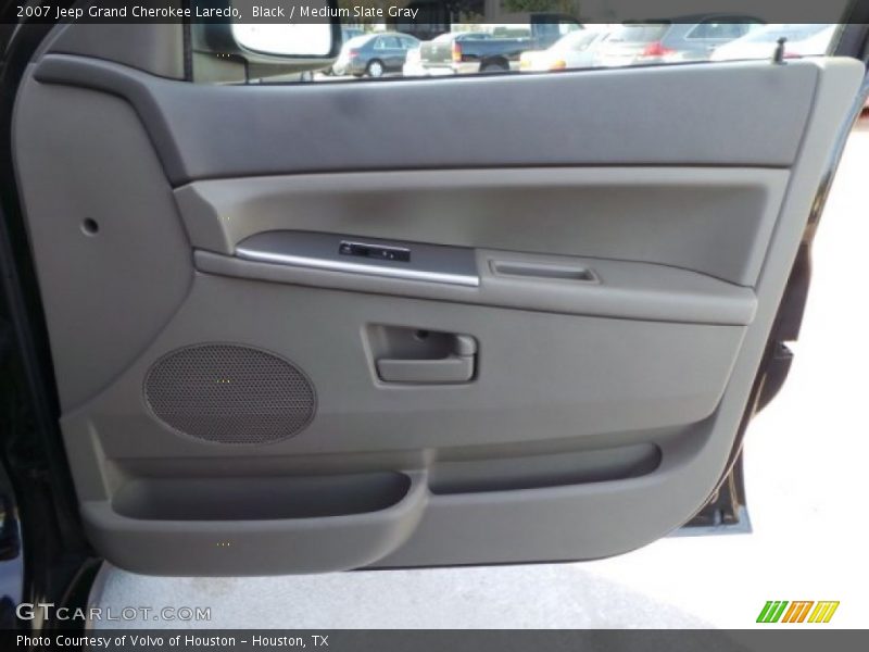 Black / Medium Slate Gray 2007 Jeep Grand Cherokee Laredo