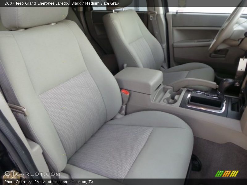 Black / Medium Slate Gray 2007 Jeep Grand Cherokee Laredo