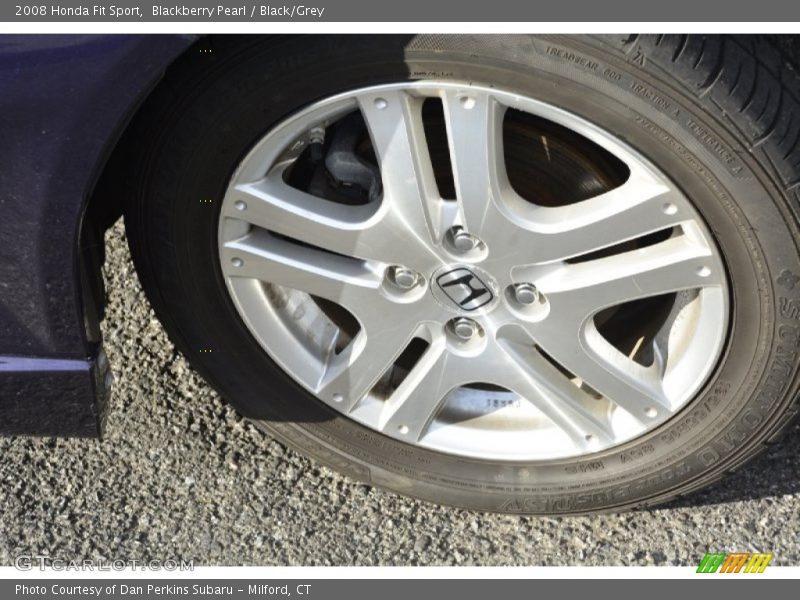 Blackberry Pearl / Black/Grey 2008 Honda Fit Sport