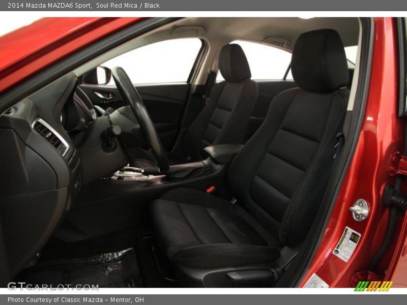 Front Seat of 2014 MAZDA6 Sport