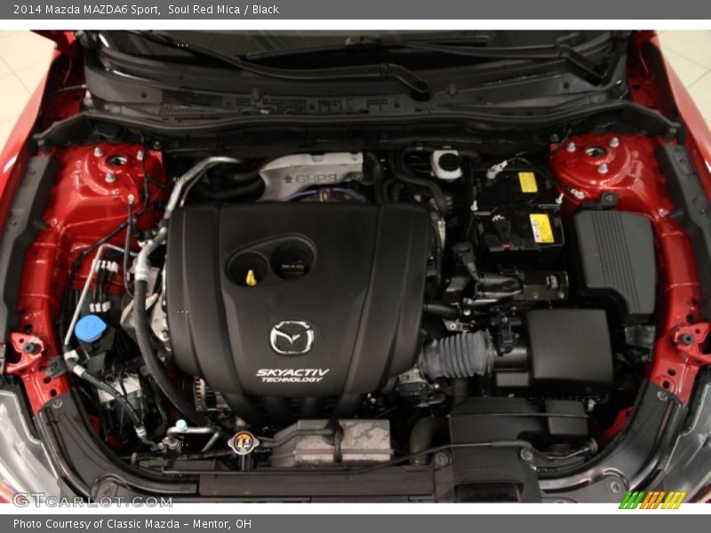  2014 MAZDA6 Sport Engine - 2.5 Liter SKYACTIV-G DI DOHC 16-valve VVT 4 Cyinder