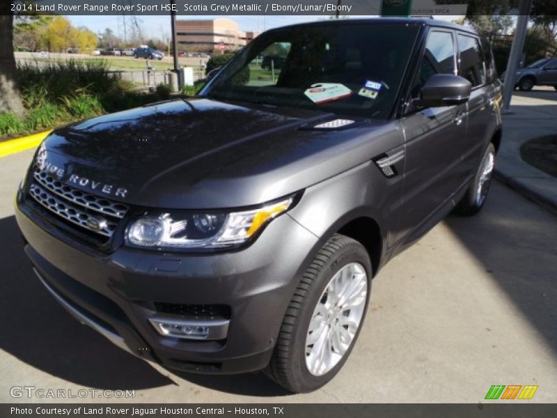 Scotia Grey Metallic / Ebony/Lunar/Ebony 2014 Land Rover Range Rover Sport HSE