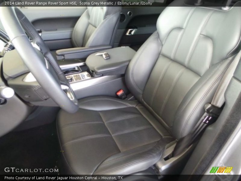 Front Seat of 2014 Range Rover Sport HSE