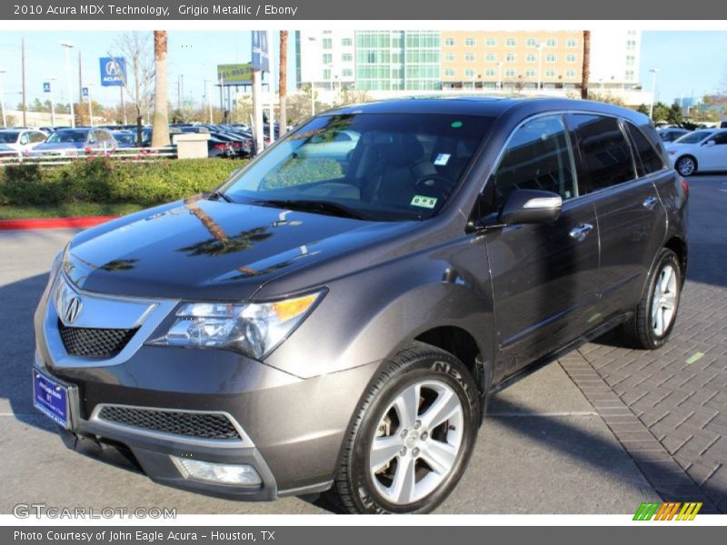 Grigio Metallic / Ebony 2010 Acura MDX Technology