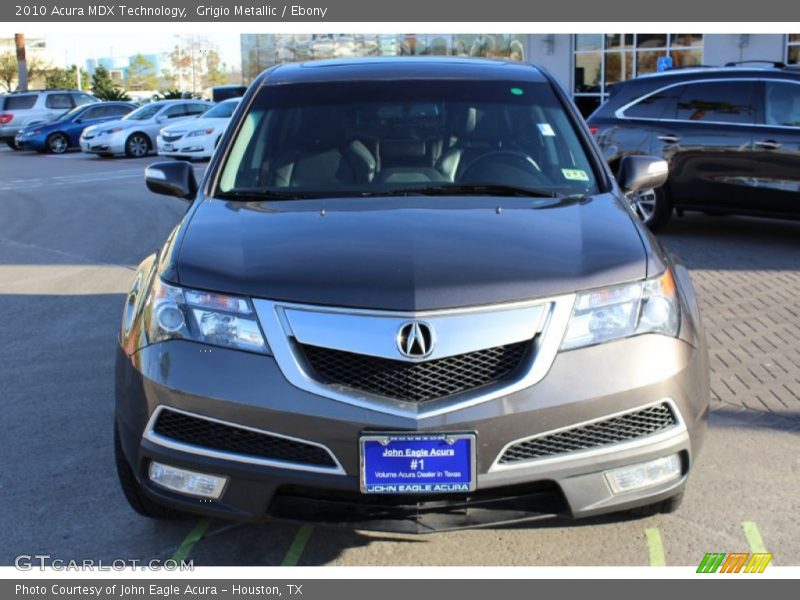 Grigio Metallic / Ebony 2010 Acura MDX Technology
