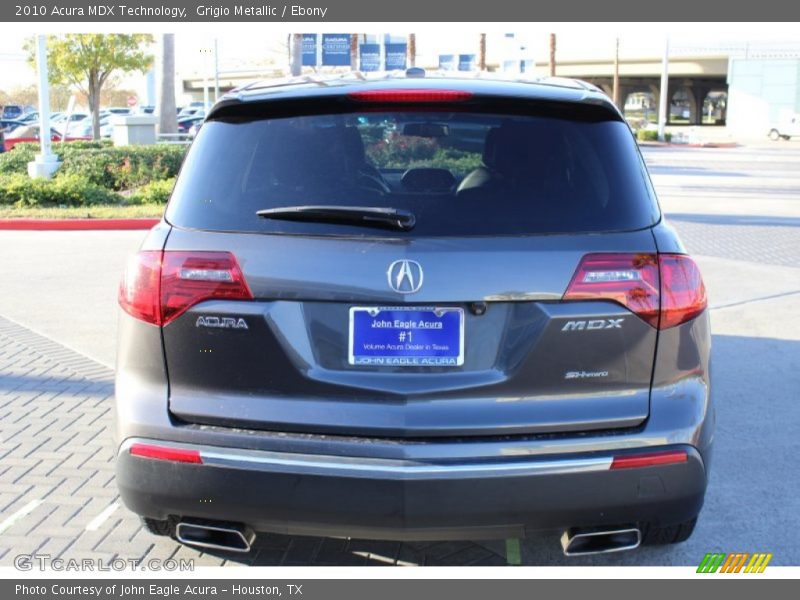 Grigio Metallic / Ebony 2010 Acura MDX Technology