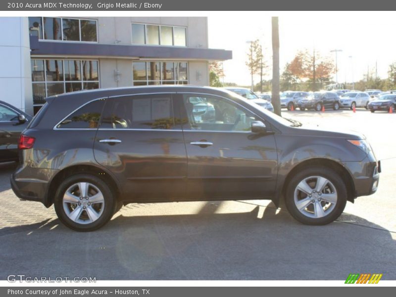Grigio Metallic / Ebony 2010 Acura MDX Technology