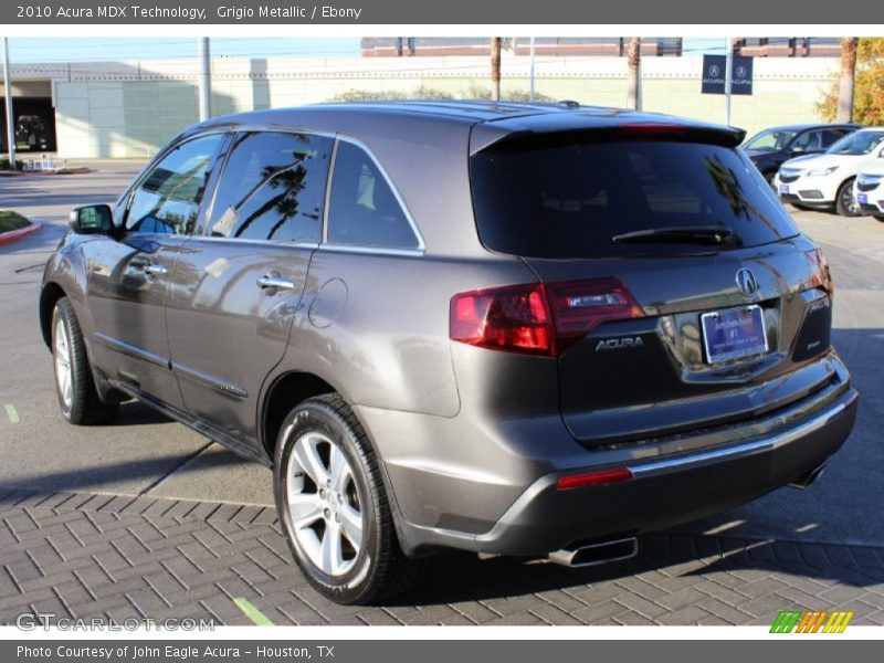 Grigio Metallic / Ebony 2010 Acura MDX Technology