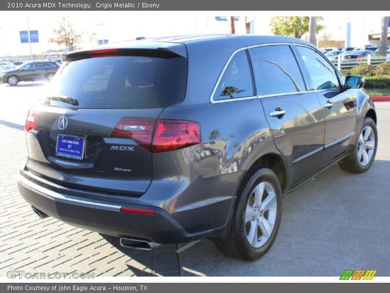 Grigio Metallic / Ebony 2010 Acura MDX Technology