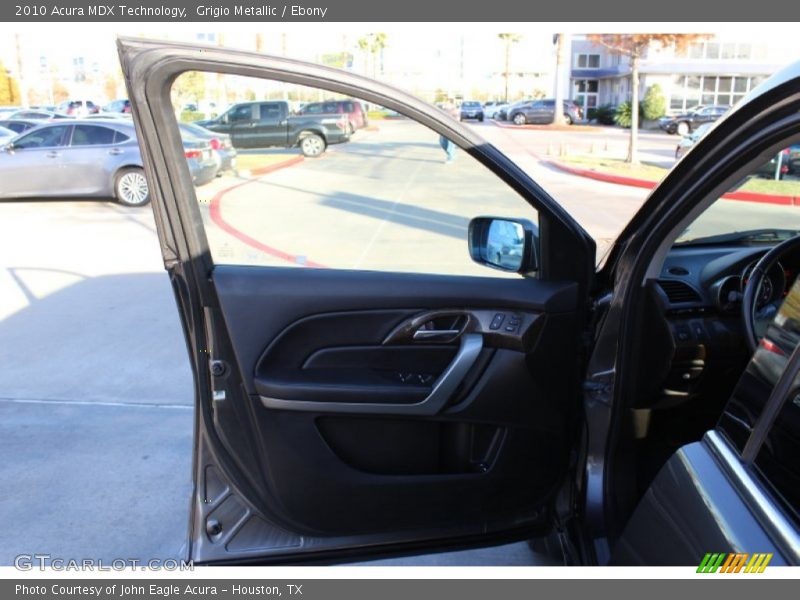 Grigio Metallic / Ebony 2010 Acura MDX Technology